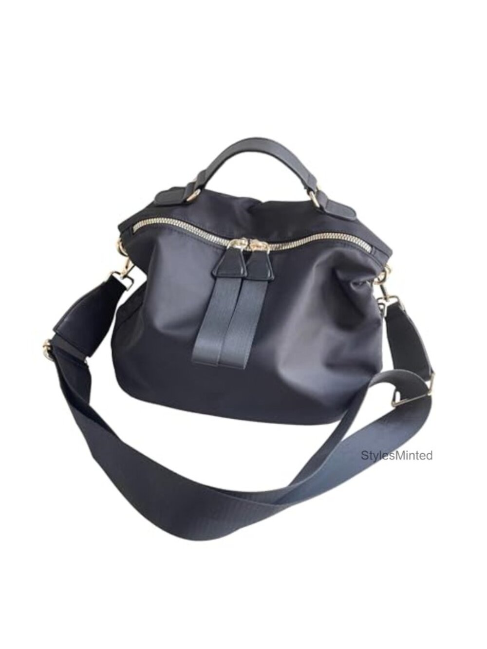 Nylon Adjustable Strap Anti-Theft Crossbody Shoulder Bag Lightweight Travel